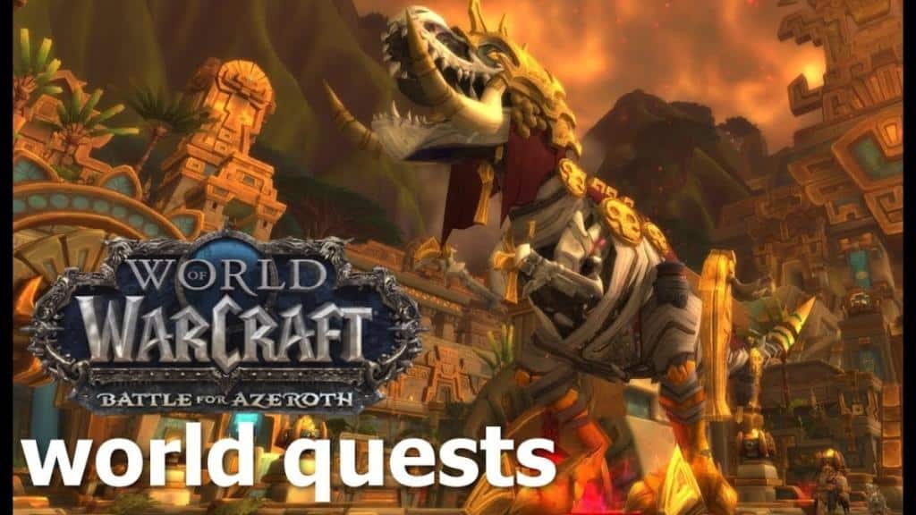 World Quests in BFA
